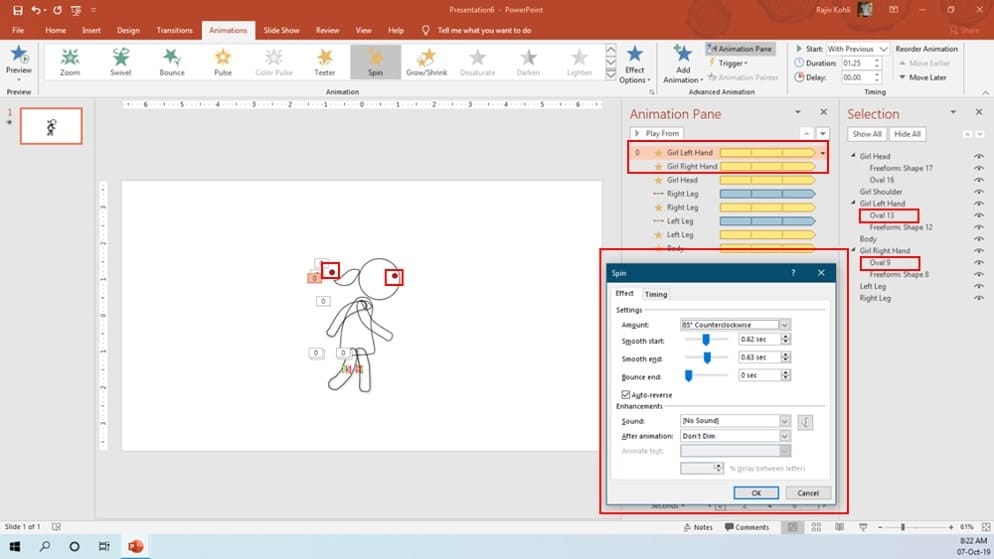 How To Do Animation in PowerPoint 2016 / 2019 Tutorial