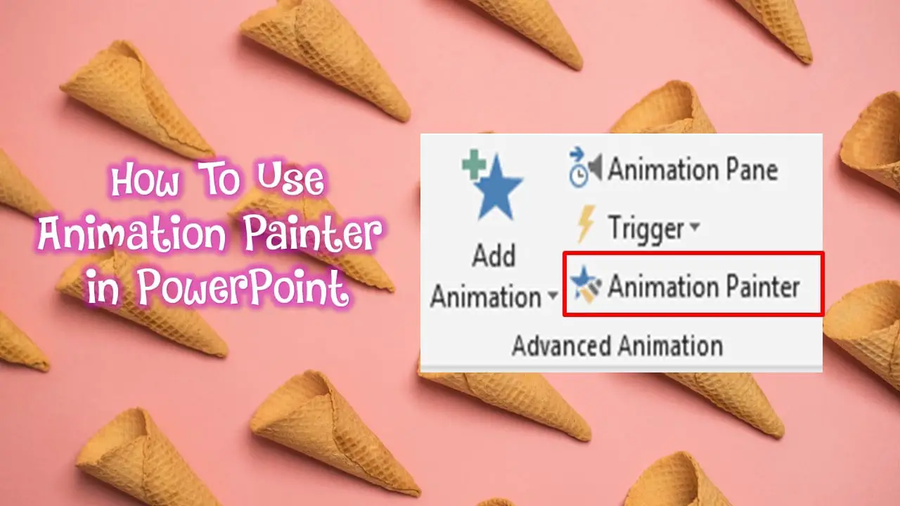 Animation Painter in PowerPoint