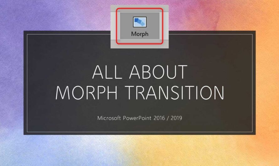 How To Use Morph Transition in PowerPoint 2016 Tutorial