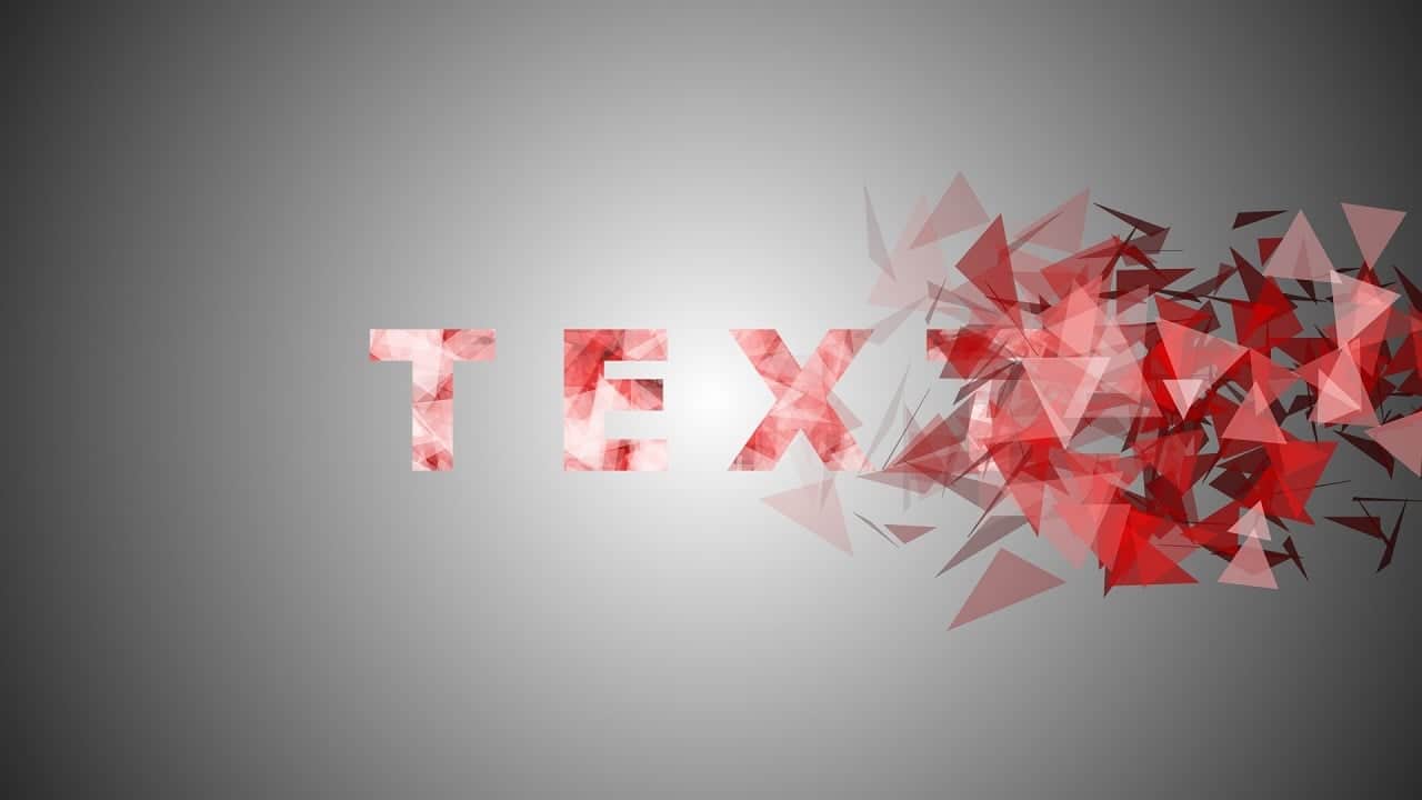 Particles Text Effect Animation in PowerPoint