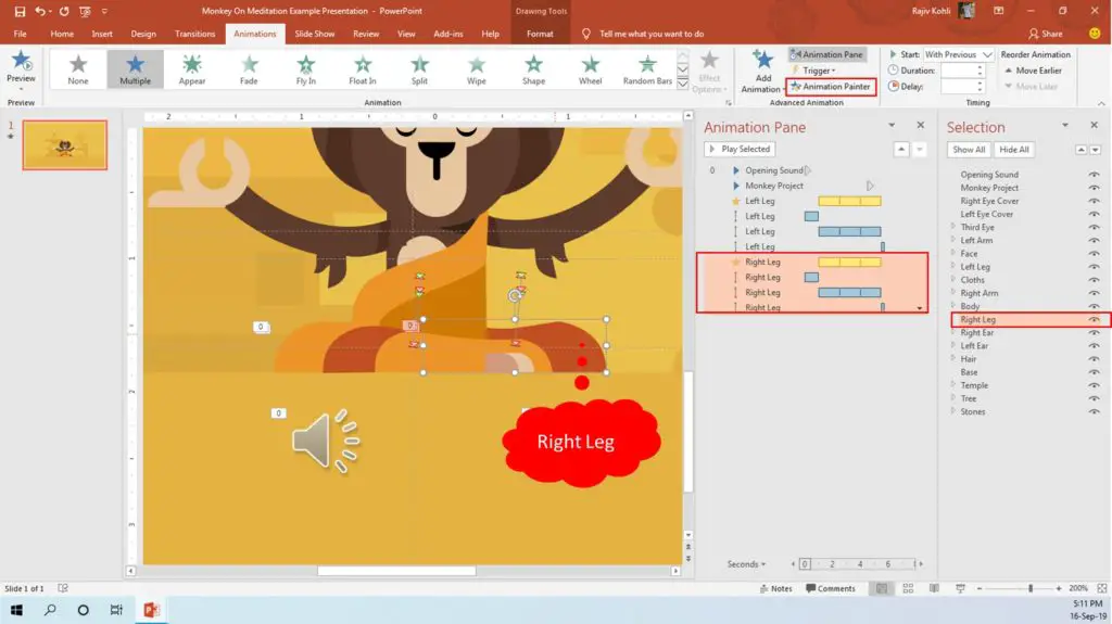 How To Copy Animation Effects in PowerPoint using Animation Painter