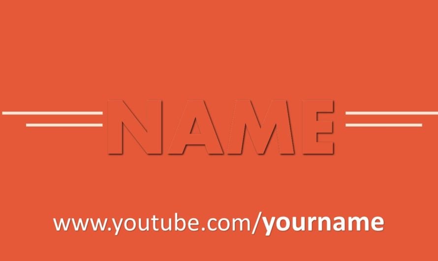 Simplicity Free Youtube Intro Template in PowerPoint