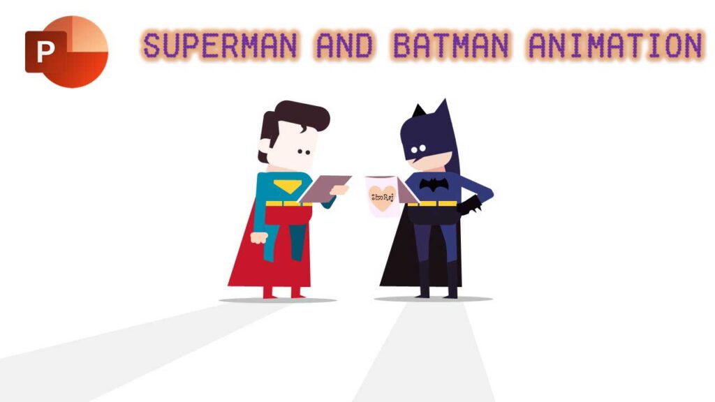 SuperMan and BatMan Animation