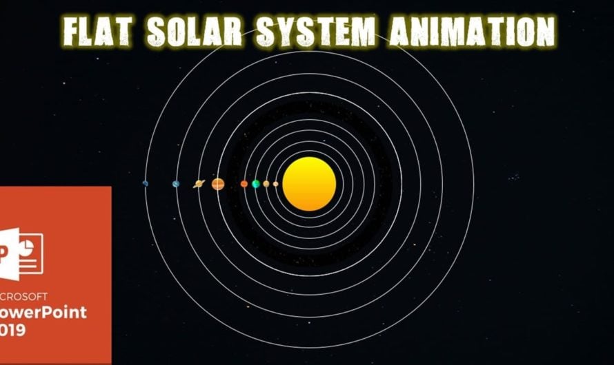 2D Solar System Animation in PowerPoint Tutorial