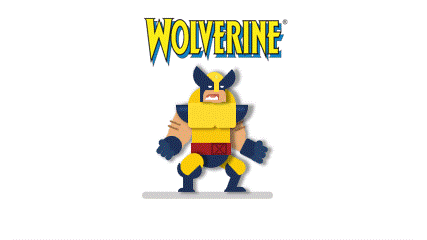 Wolverine Animation in PowerPoint Tutorial | Character Animation