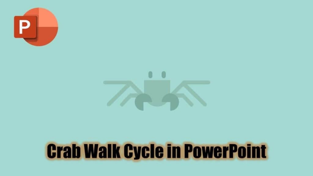 Crab Walk Cycle Animation in Powerpoint