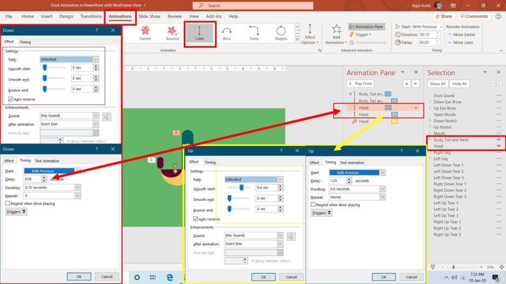 How to apply animation effects in PowerPoint