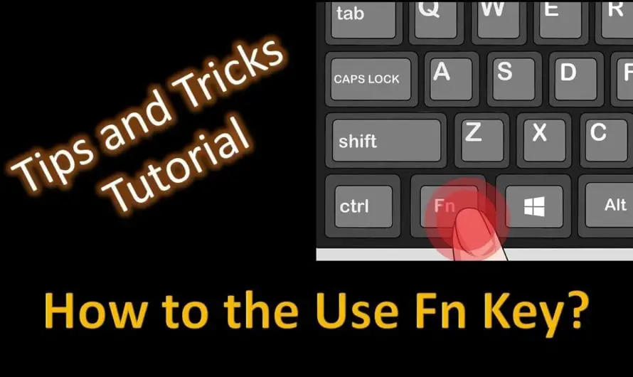 How to Use Fn Key With Action / Function Keys in Windows 10