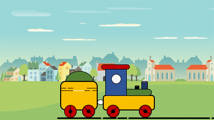 Kids Toy Train Animation in PowerPoint Tutorial