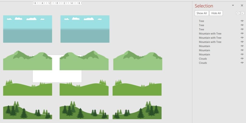 How To Create Landscape Parallax Animation Effect in PowerPoint