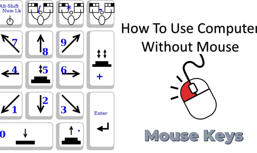 How To Use Mouse Keys in Windows? A Complete Guide When You Don’t Have A Mouse