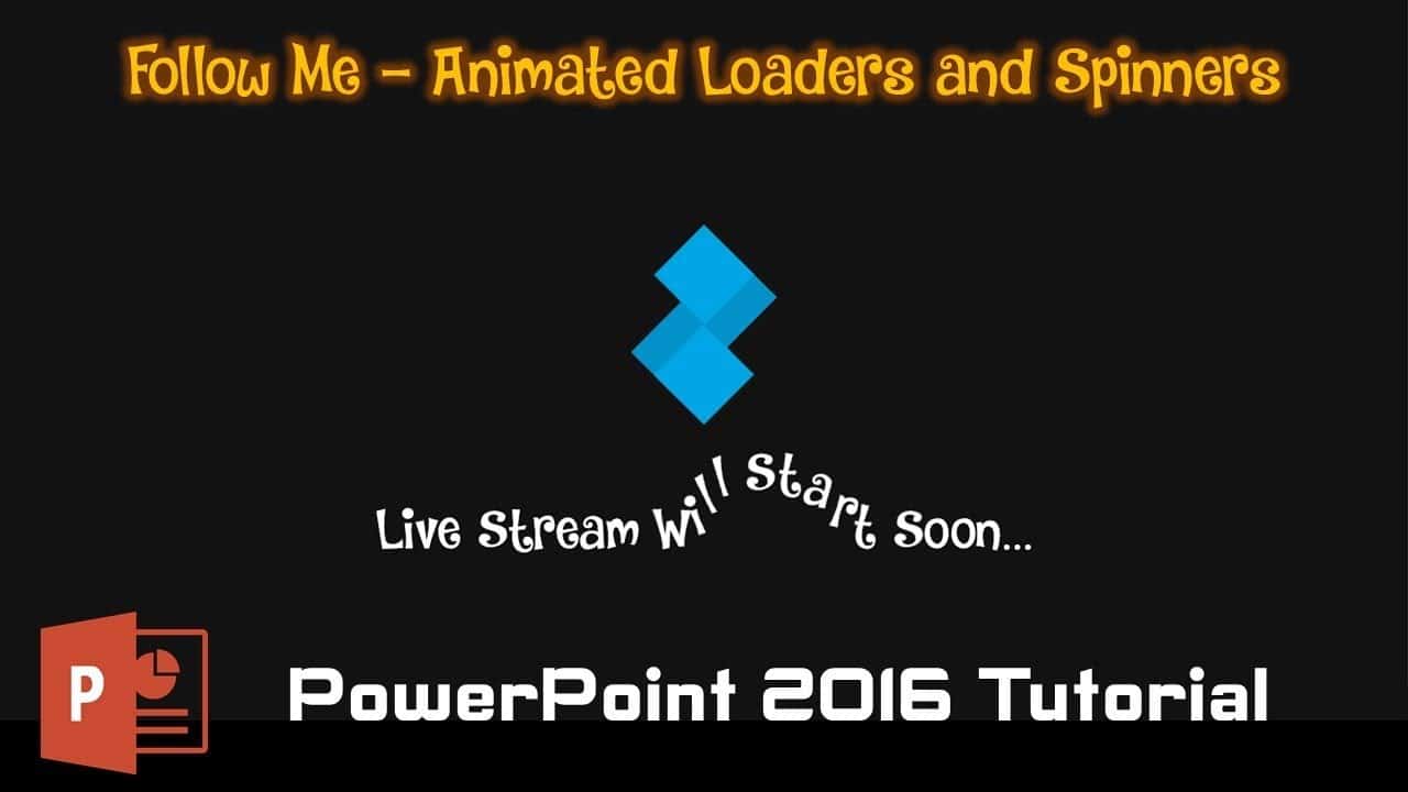 Follow Me Animated Loader in PowerPoint