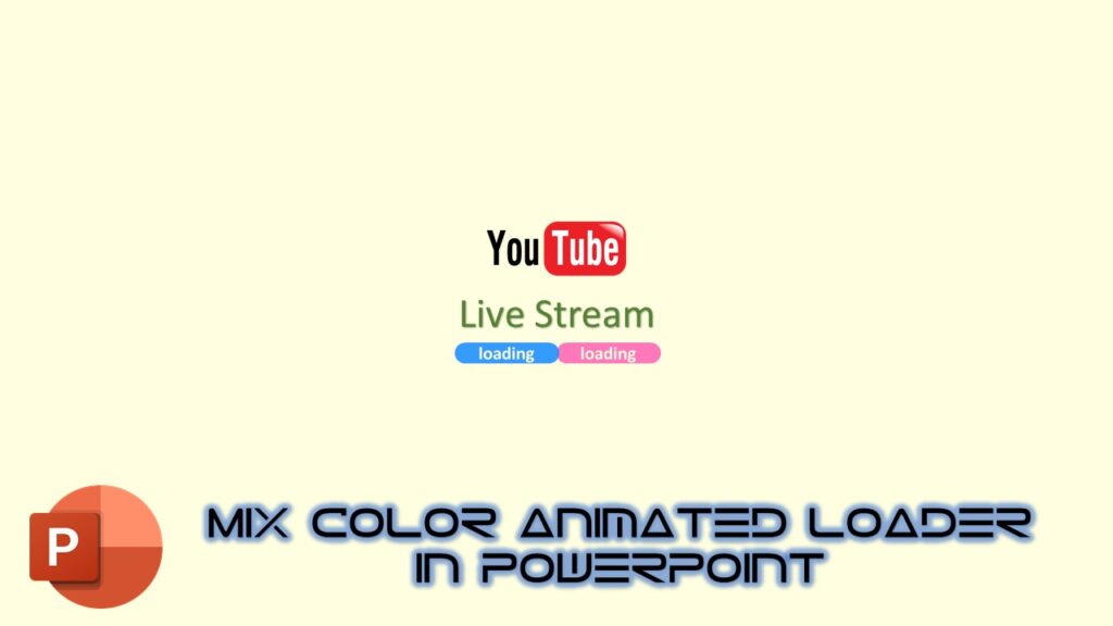 Mix Color Animated Loader in PowerPoint