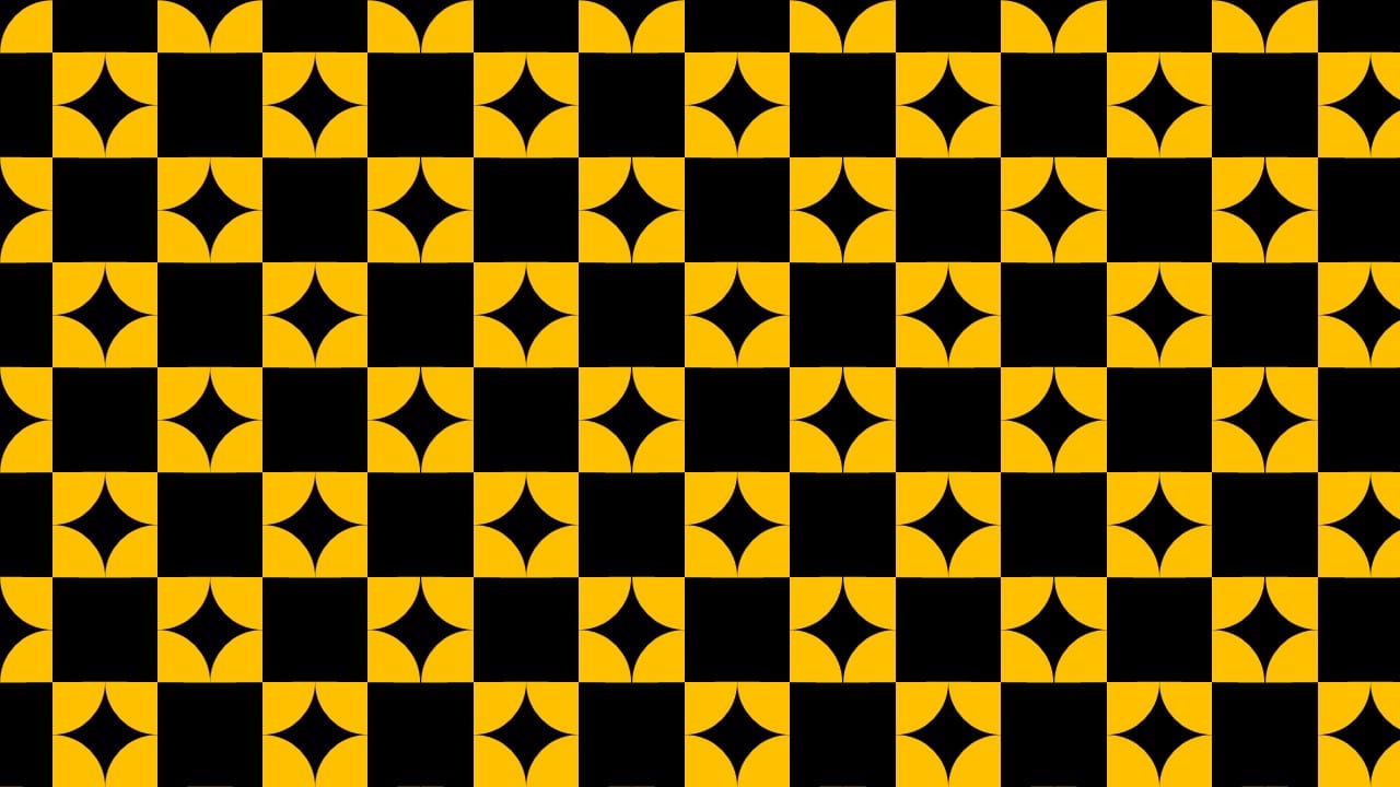 Squares and Stars Animated Background