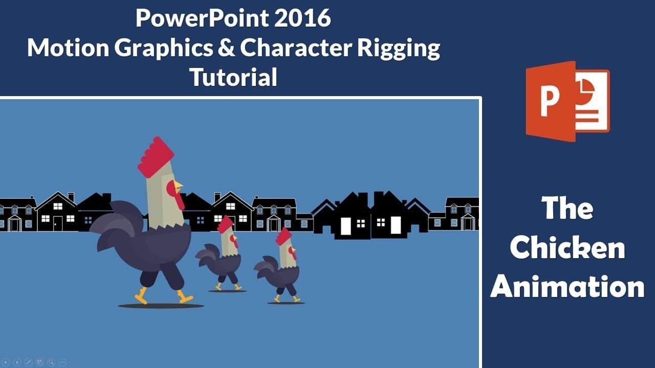 Chicken Animation in PowerPoint