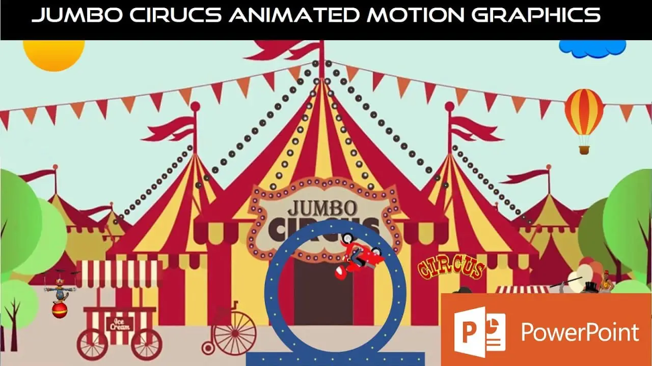 Circus Animation in PowerPoint