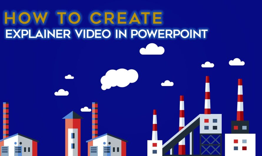 How To Create Explainer Video in PowerPoint 2016 Tutorial | Motion Graphics
