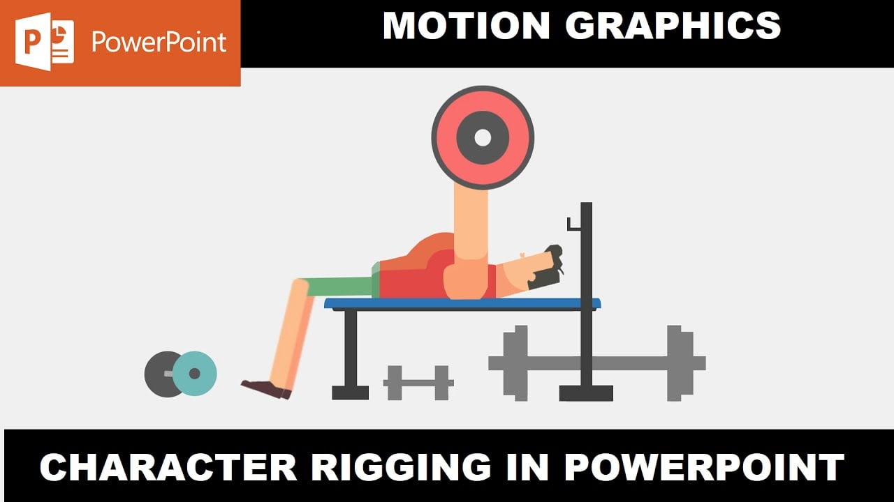 Gym Animation in PowerPoint GIF