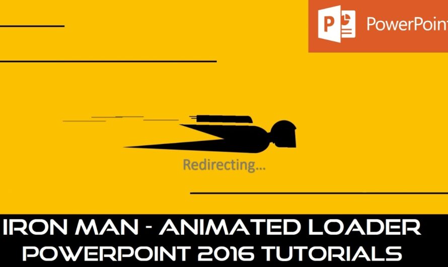 Iron Man Animation in PowerPoint 2016 Tutorial