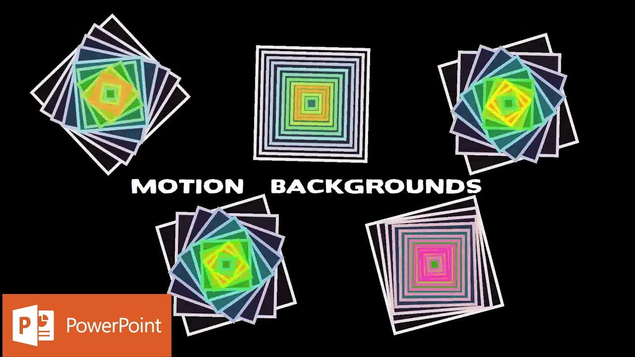 Pyramids Spin Animation in PowerPoint