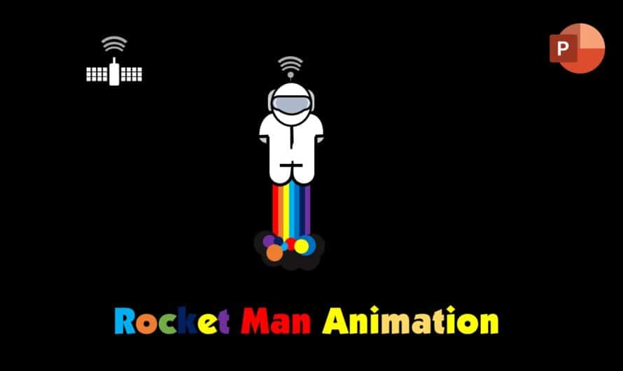 Astronaut Animation in PowerPoint 2016 Tutorial