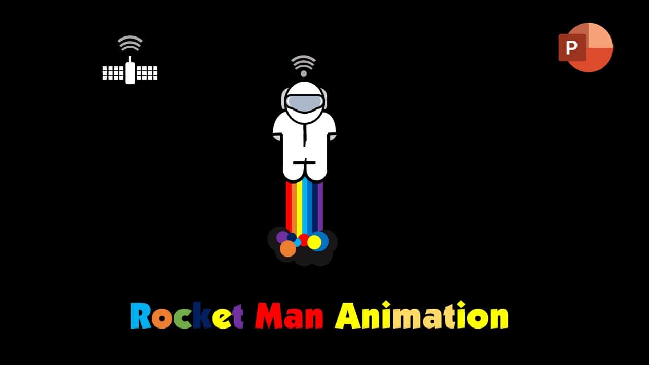 Astronaut Animation in PowerPoint