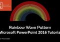 Rainbow Waves Animation in PowerPoint