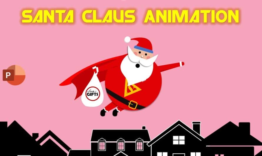 Santa Claus Animation in PowerPoint Character Animation Tutorial