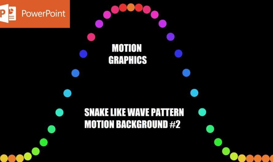 Snake Like Waves Animation in PowerPoint Tutorial