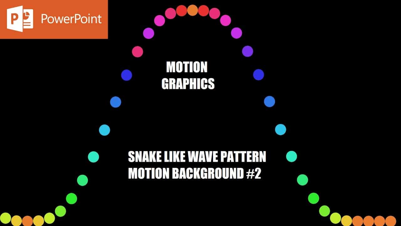 Snake Waves Animation in PowerPoint