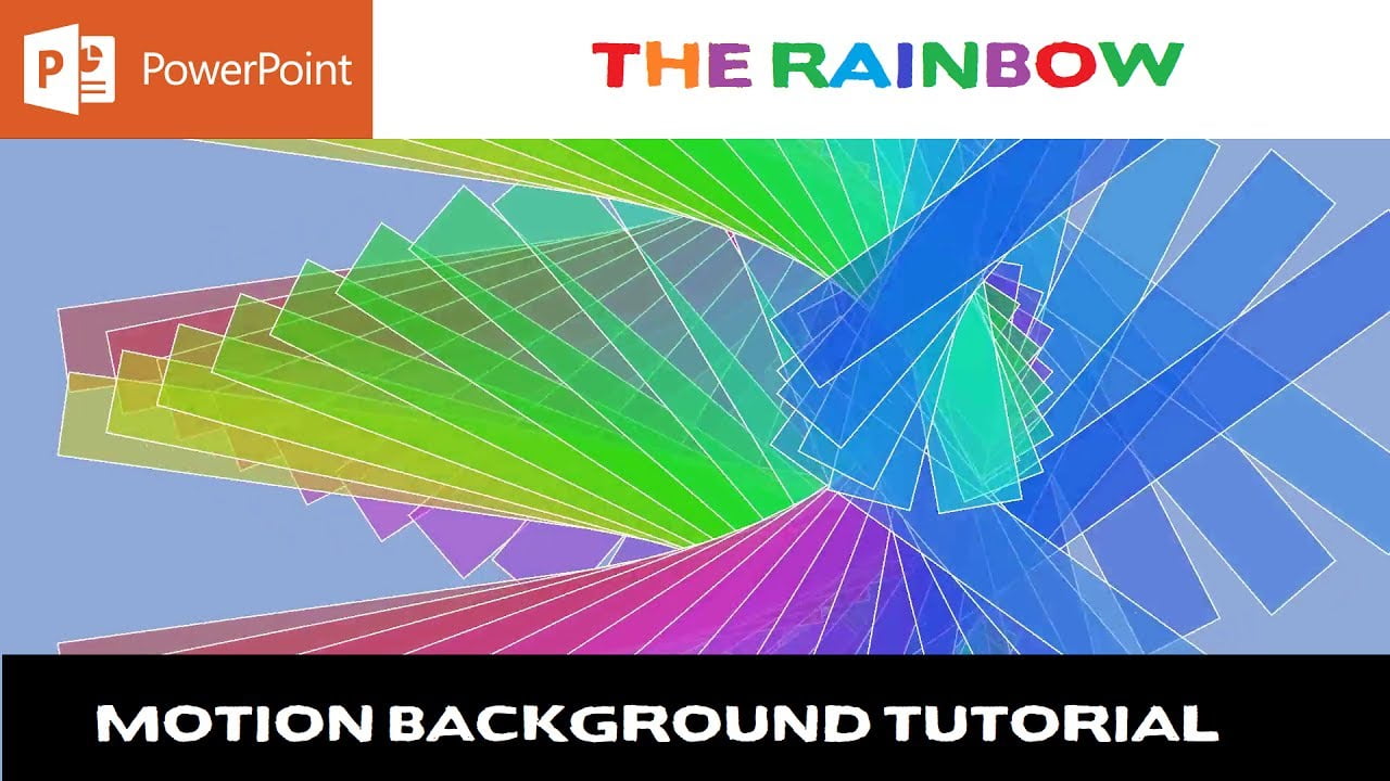 Rainbow Animation in PowerPoint Featured Image