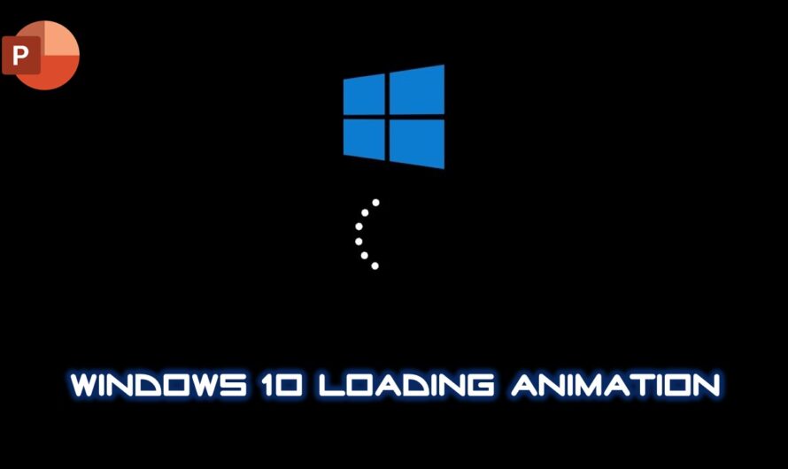 How to Make Windows 10 Loading Animation in PowerPoint 2016 Tutorial | Motion Graphics