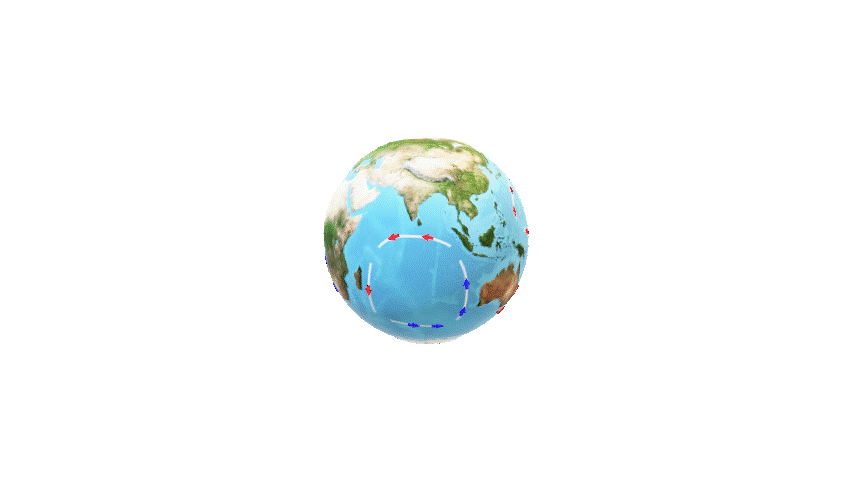 3D Earth Model Animated PowerPoint PPT
