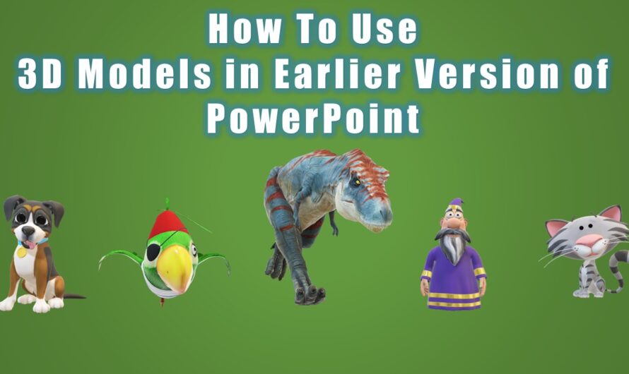 PowerPoint 3D Models Download – All Models With 18 Different Views
