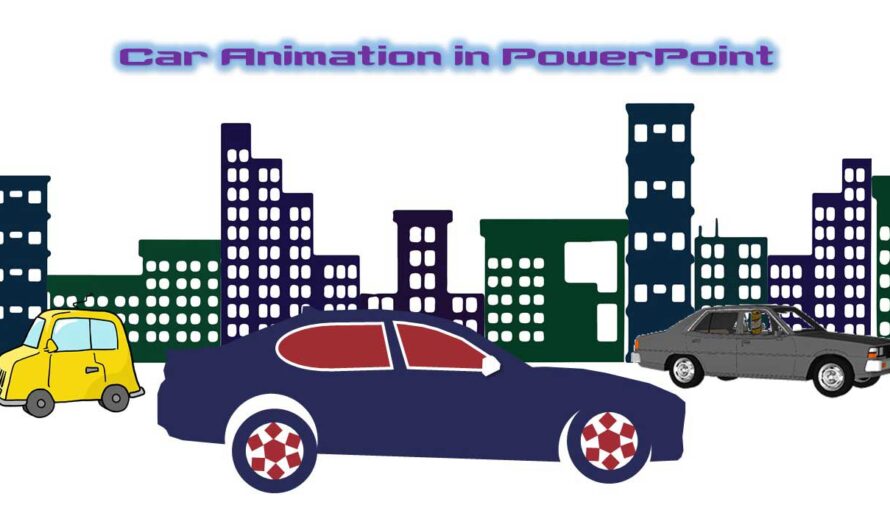 Car Animation in PowerPoint 2016 Tutorial | Motion Graphics