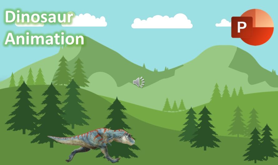 3D Dinosaur Animation in PowerPoint 365 Tutorial