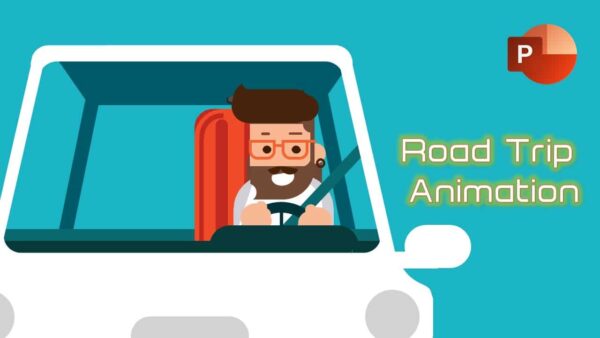 Download Road Trip Animation PPT