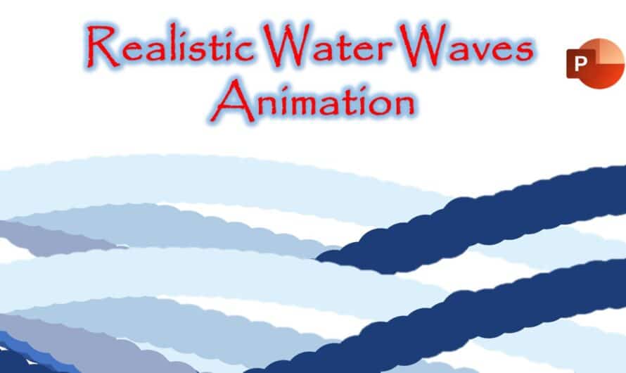 Realistic Water Waves Animation in PowerPoint Tutorial