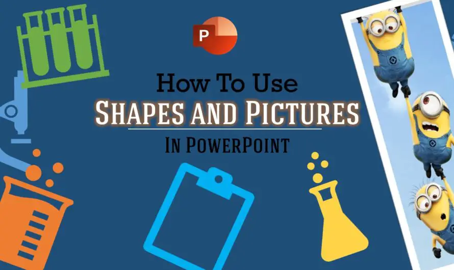 How To Insert Shapes and Pictures in Microsoft PowerPoint Tutorial