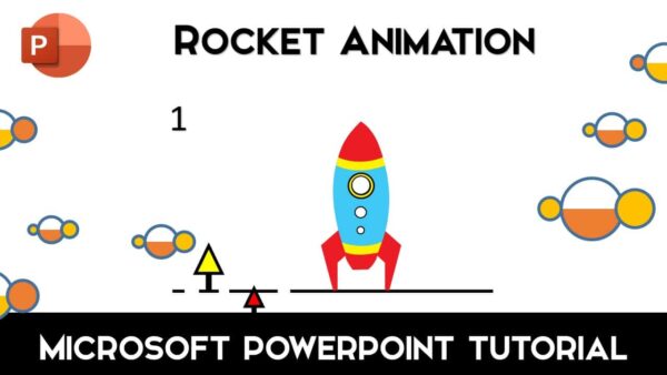 Rocket Animation PPT Animation in PowerPoint