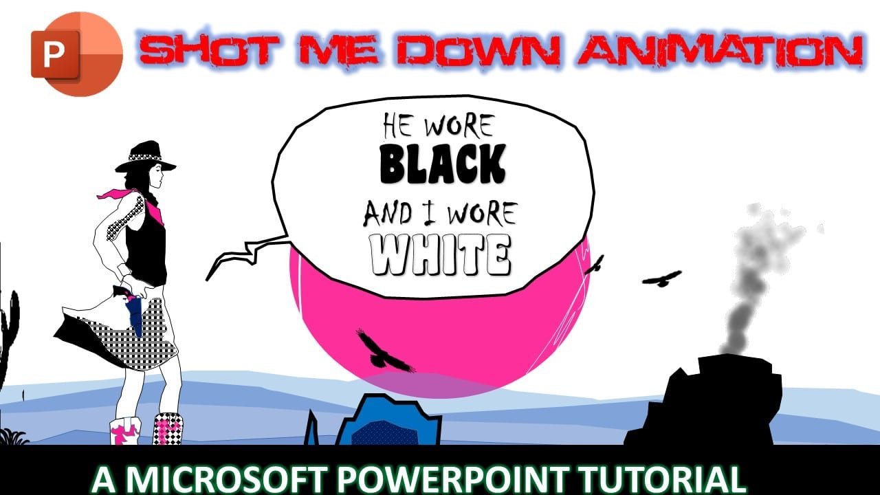 Shot Me Down Animation in PowerPoint