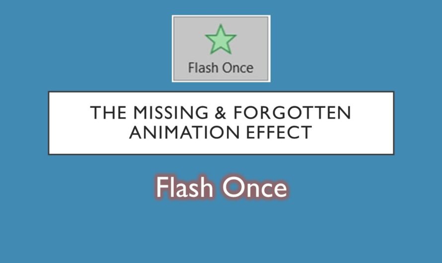 Download Flash Once Effect PPT PowerPoint Presentation
