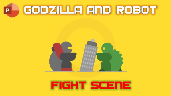 Download Godzilla Robot Fight Animation PPT