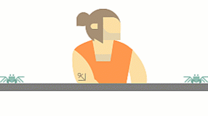 Head Turn Animation in PowerPoint GIF 1