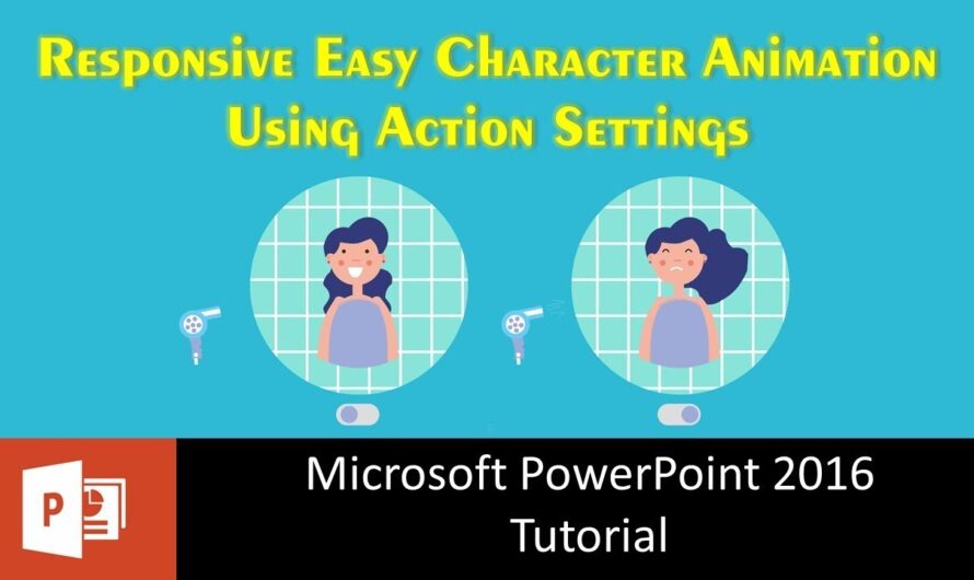 Download Responsive Character Animation PPT – PowerPoint Animated Presentation
