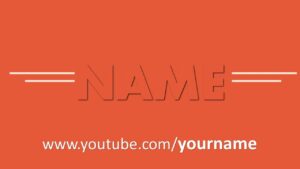 The Simplicity YouTube Intro Template PPT