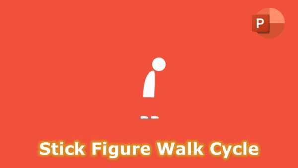 Download Stick Figure Walk Cycle PPT