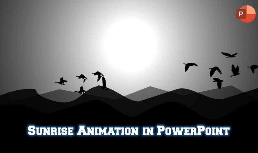 Download Sunrise Animation PPT – PowerPoint Animation Presentation