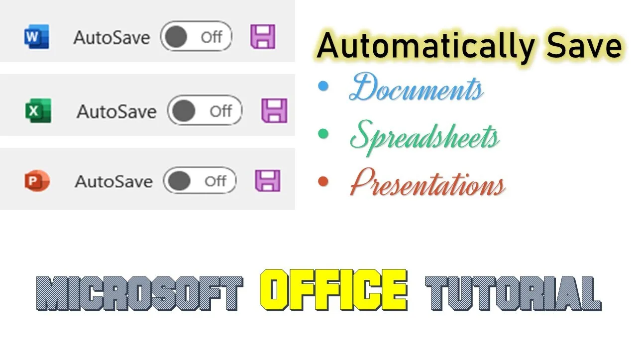 How to Auto Save Documents, Spreadsheets, and Presentations