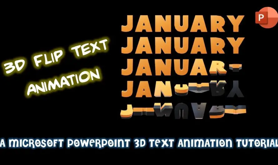 Creating Captivating 3D Animations in PowerPoint and Paint 3D